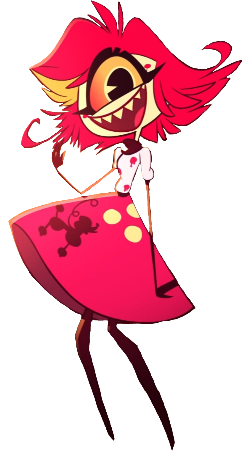 Nifty Hazbin Hotel Characters Clipart (831x1638), Png Download