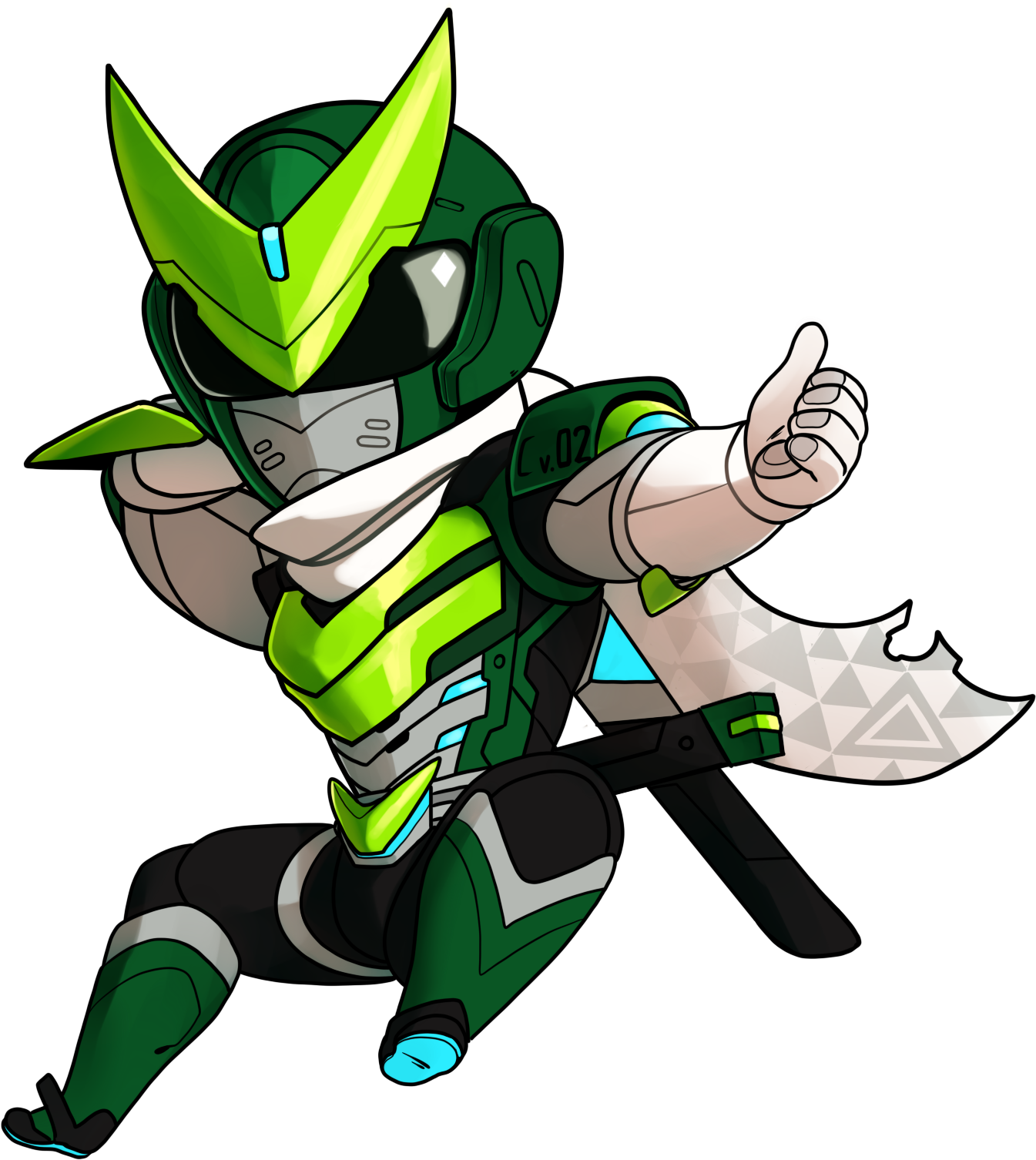 Genji Png Clipart (1726x1656), Png Download