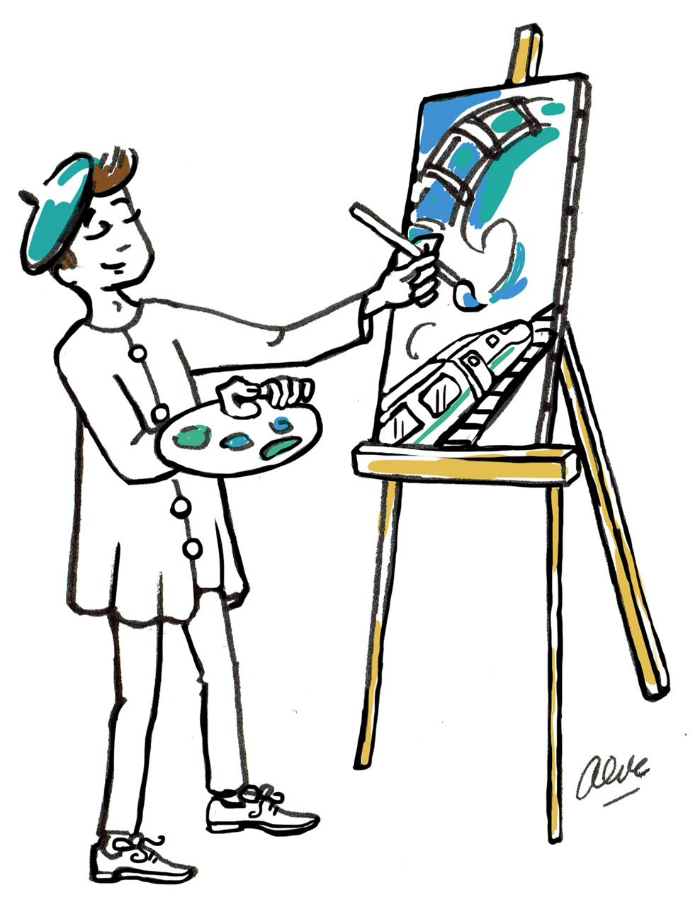 Cartoon Clipart (988x1280), Png Download