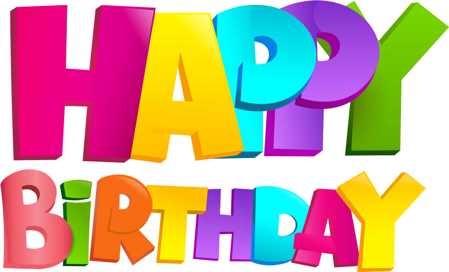 Happy Birthday Png Images Transparent Free Download - Happy Birthday Png Transparent Clipart (1560x940), Png Download