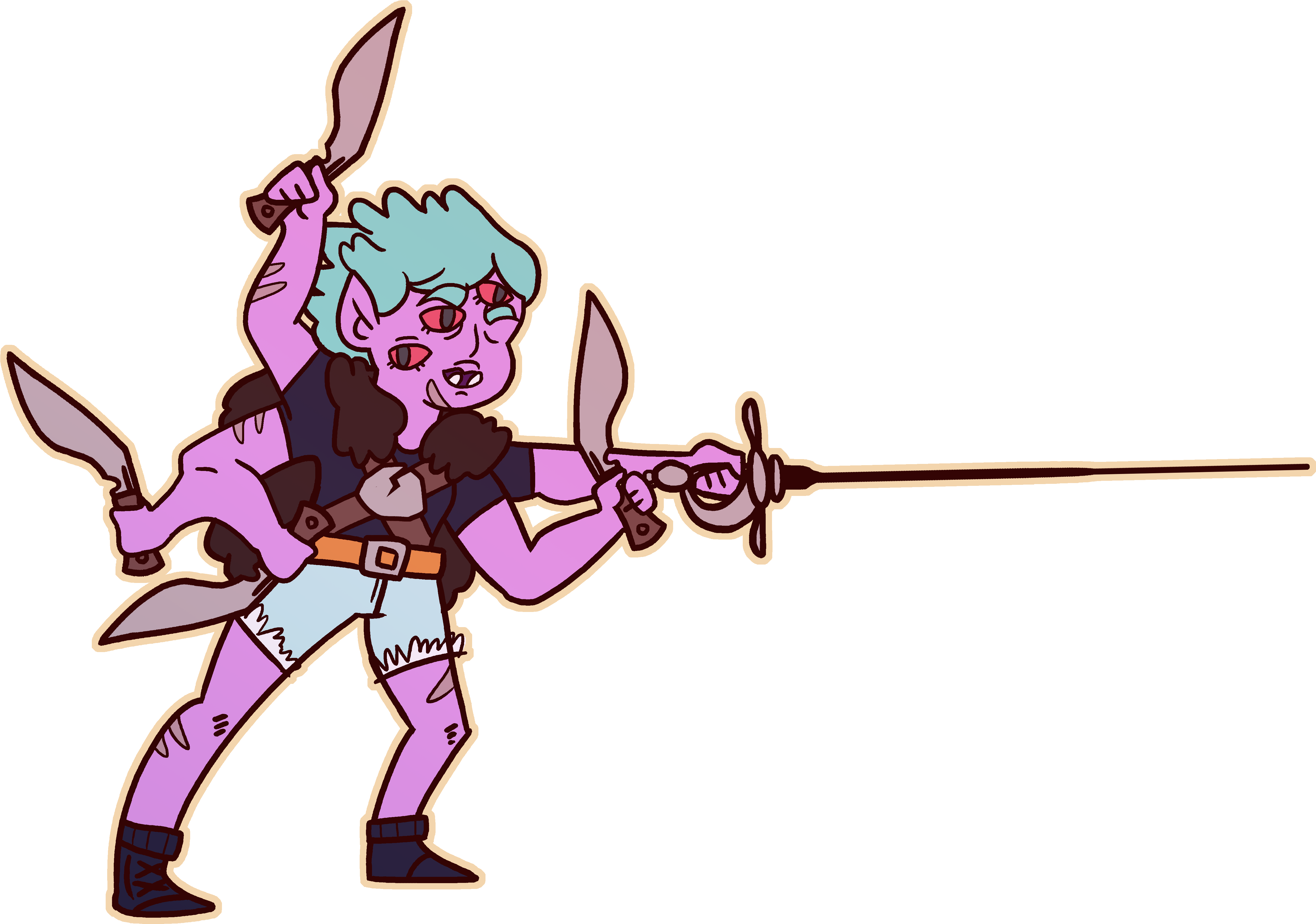 Cartoon Clipart (5574x3756), Png Download