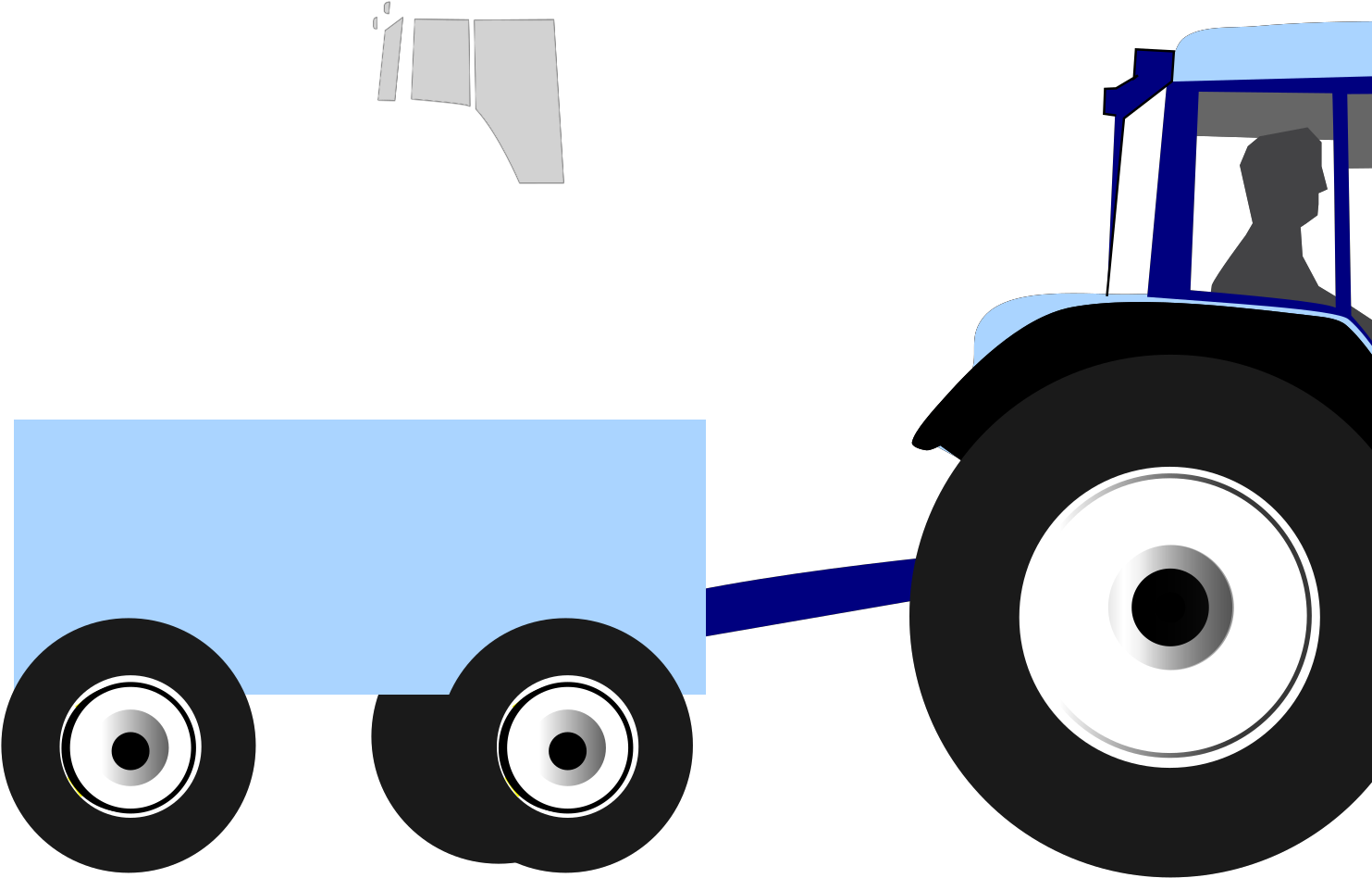 Transparent Background Farm Tractor Clipart - Png Download (1600x1600), Png Download