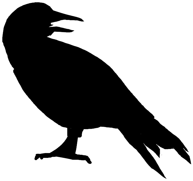 Canary Silhouette Png Download Morrigan Crow Illustrations - Silueta Canario Png Clipart (651x610), Png Download