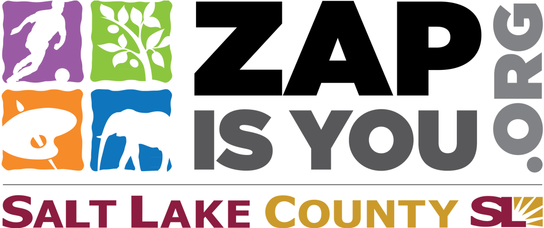 Salt Lake County Zap Logo Clipart (1100x452), Png Download