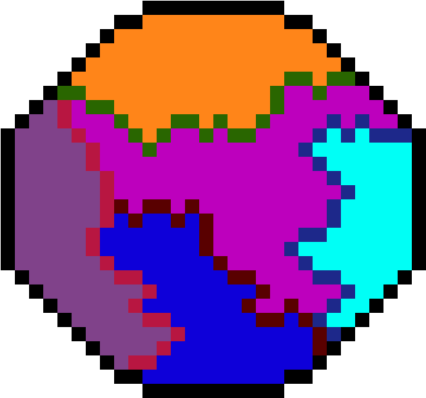 Pixel Art Deadpool Logo , Png Download - Spider Man Logo Pixel Art Clipart (601x561), Png Download