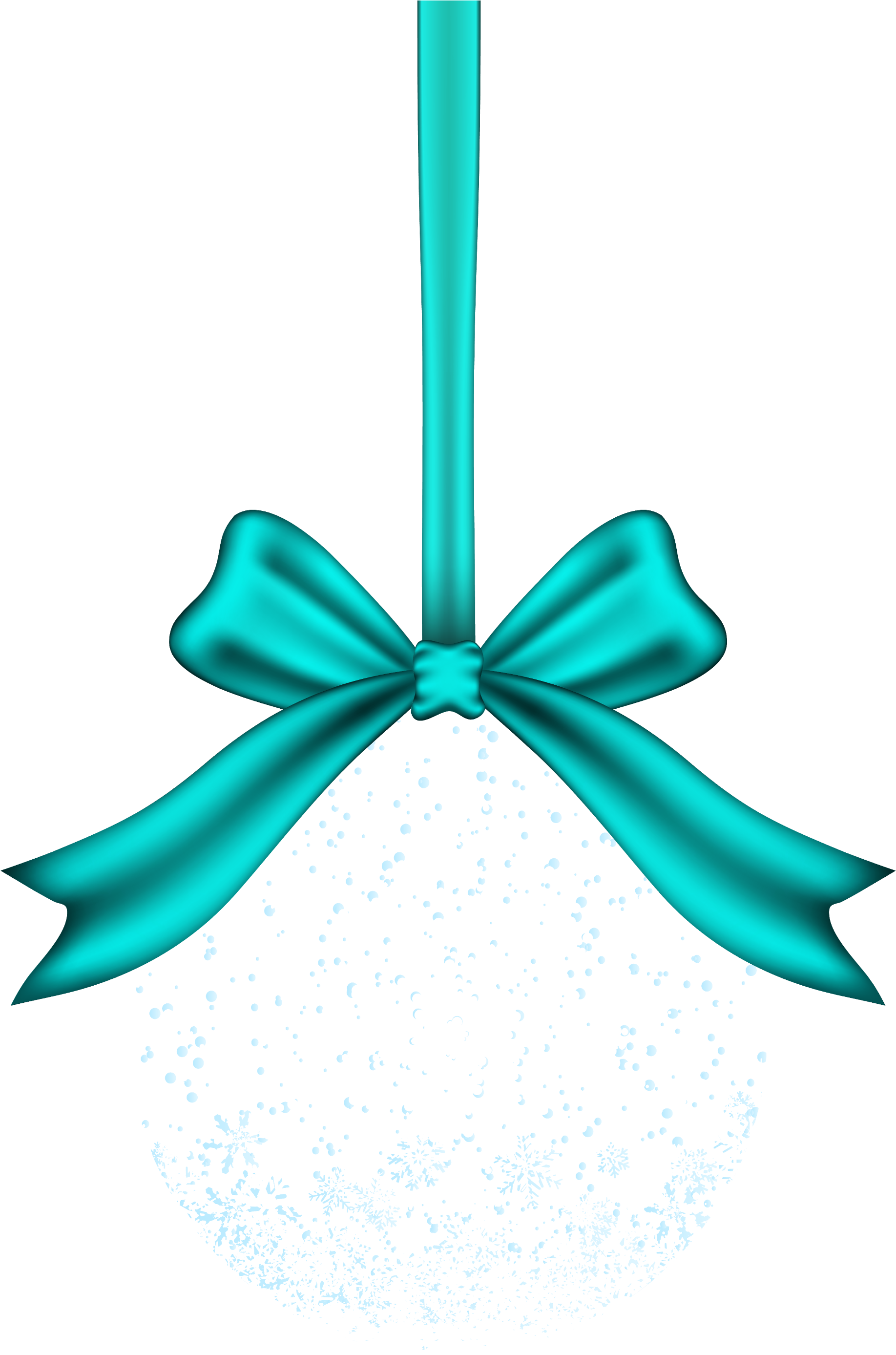 #ftestickers #christmas #decoration #ornament #hanging - Christmas Teal Balls Png Clipart (1870x2803), Png Download