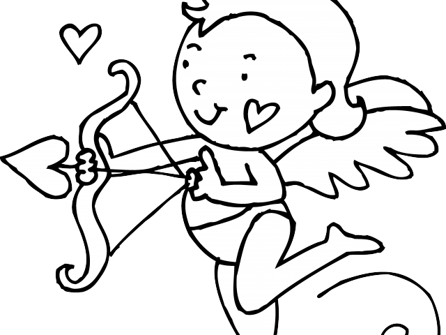 Clipart Valentines Cupid - Png Download (640x480), Png Download