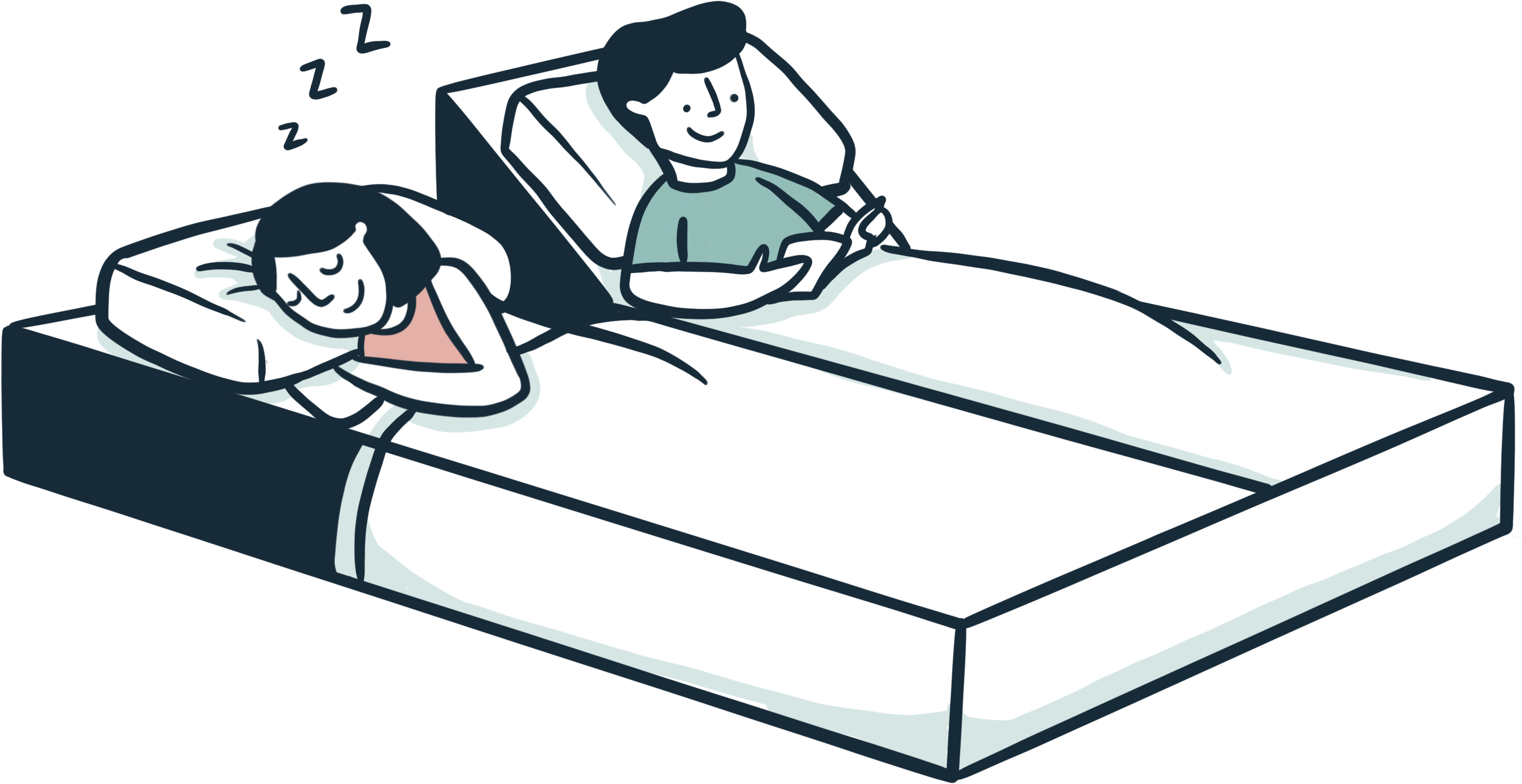 Bed Frame Clipart (3508x2480), Png Download