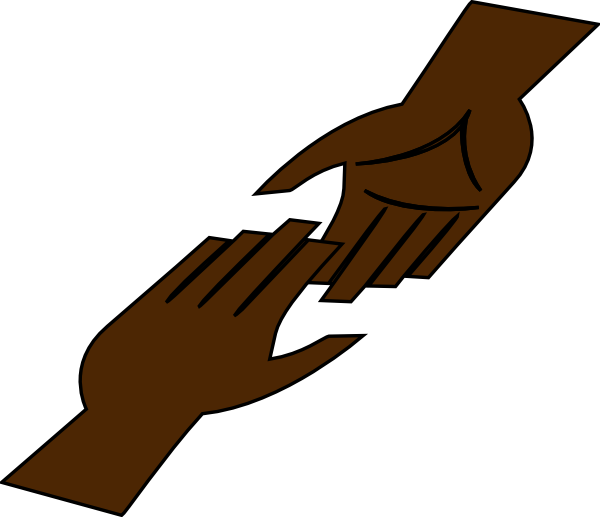 Helping Cliparts - Poor People Help Cover - Png Download (600x517), Png Download