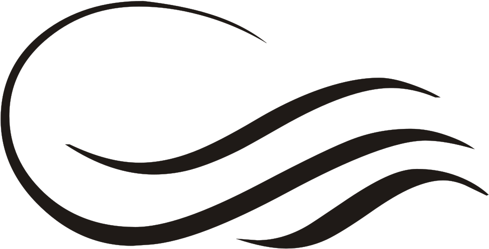Lines Design Vector Png Christmas - Curvy Lines Clipart (1024x525), Png Download