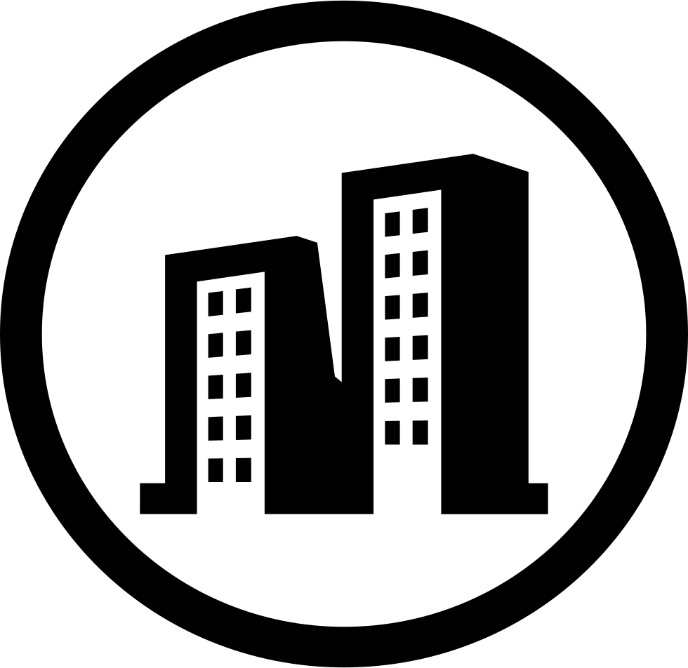 Commercial And Residential Icon Clipart (980x952), Png Download