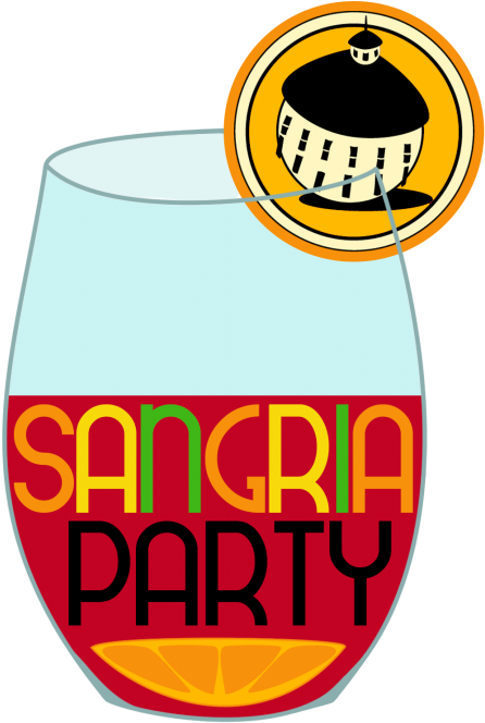 Cocktail Clipart Sangria Glass - Round Barn - Png Download (600x728), Png Download