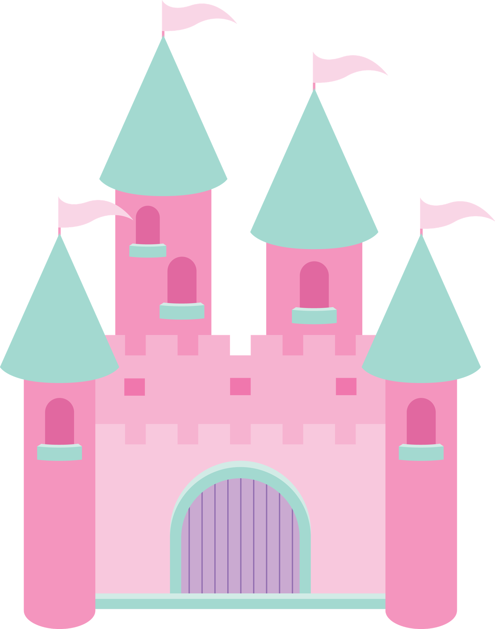 Princess Aurora Cinderella Sleeping Beauty Castle Disney - Castelo Bela Adormecida Desenho Clipart (1612x2048), Png Download
