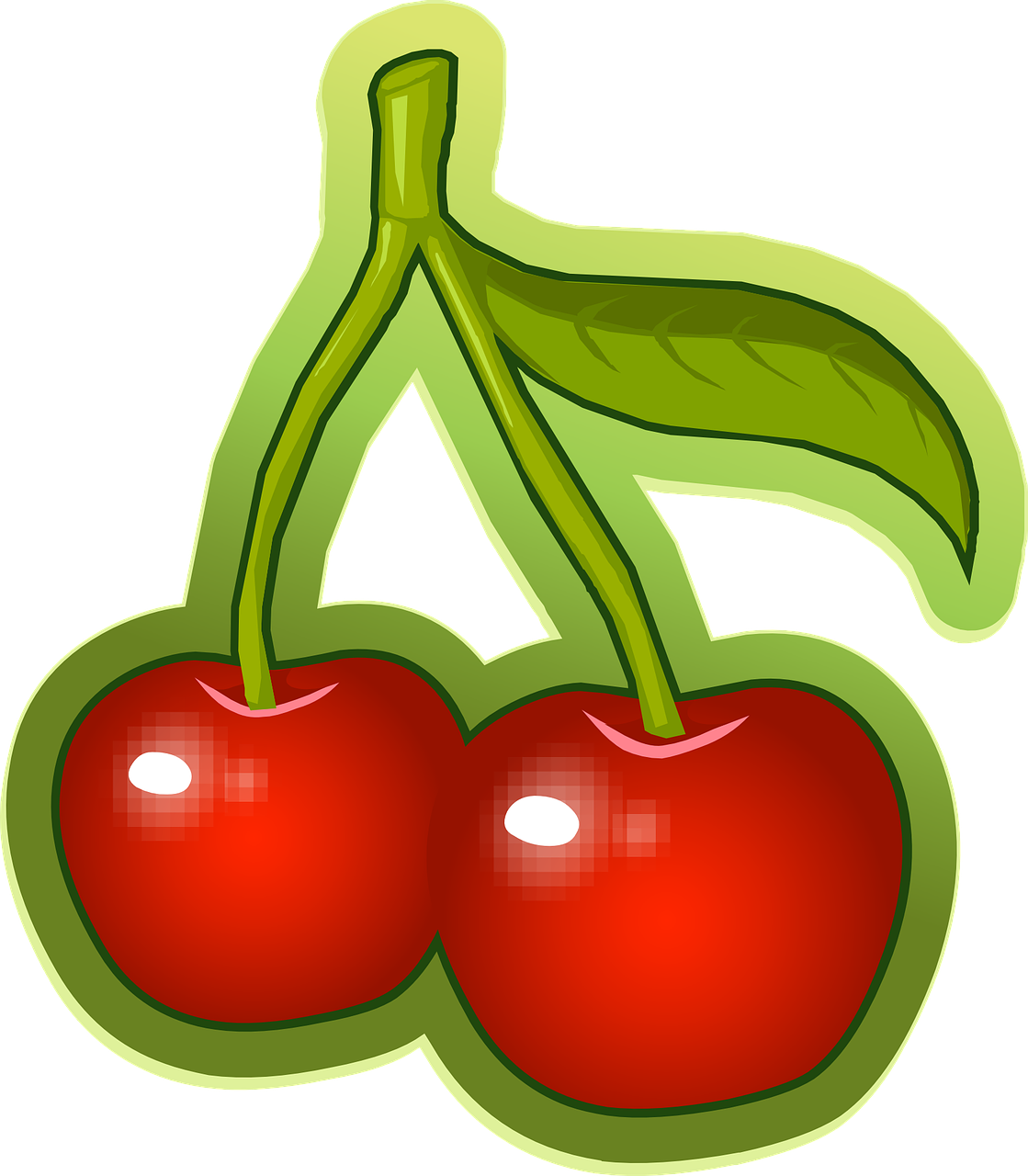 Summer Fruit Clipart - Png Download (1119x1280), Png Download