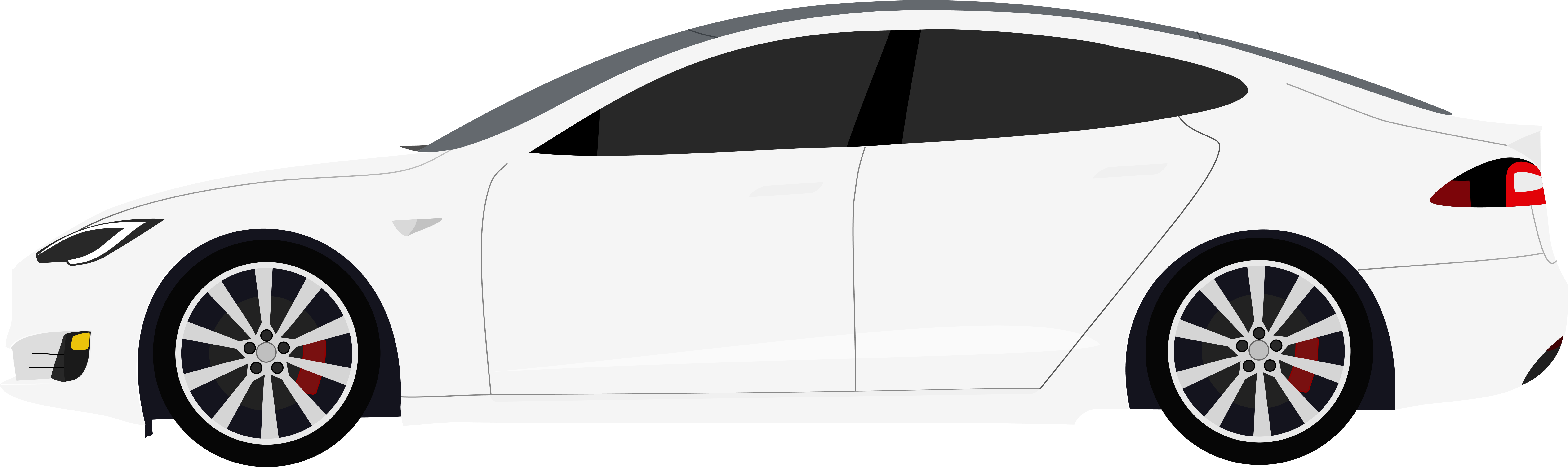 Fan-made Tesla Cars & Supercharger Cliparts - Tesla Clipart - Png Download (6625x1975), Png Download