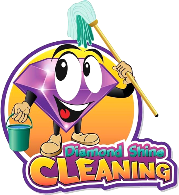 Diamond Shine Cleaning Enterprises Llc - Cartoon Clipart (640x640), Png Download