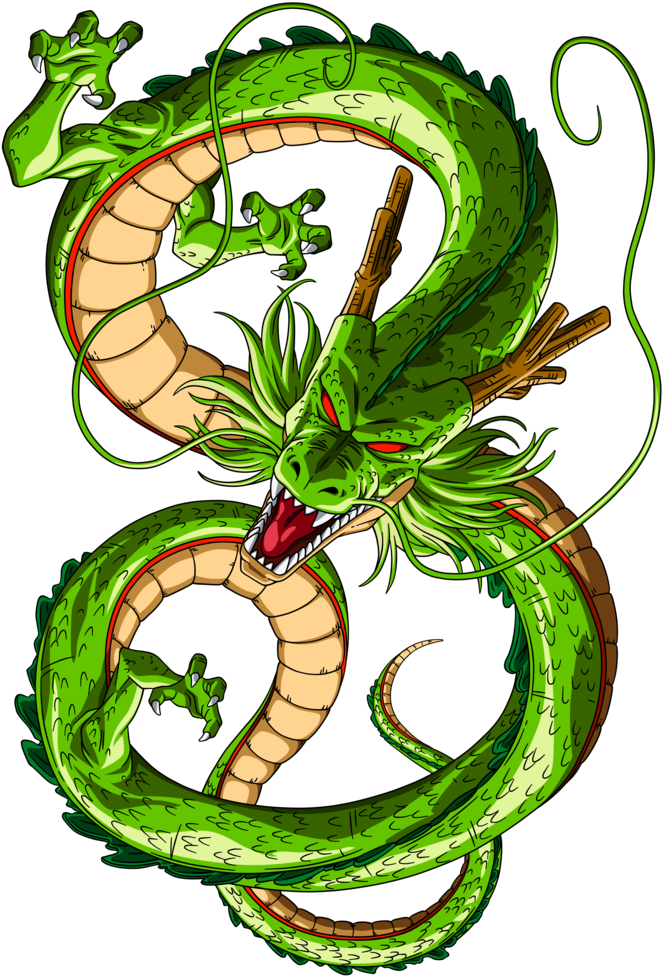 Shenlong Dragon Ball Clipart (742x1076), Png Download