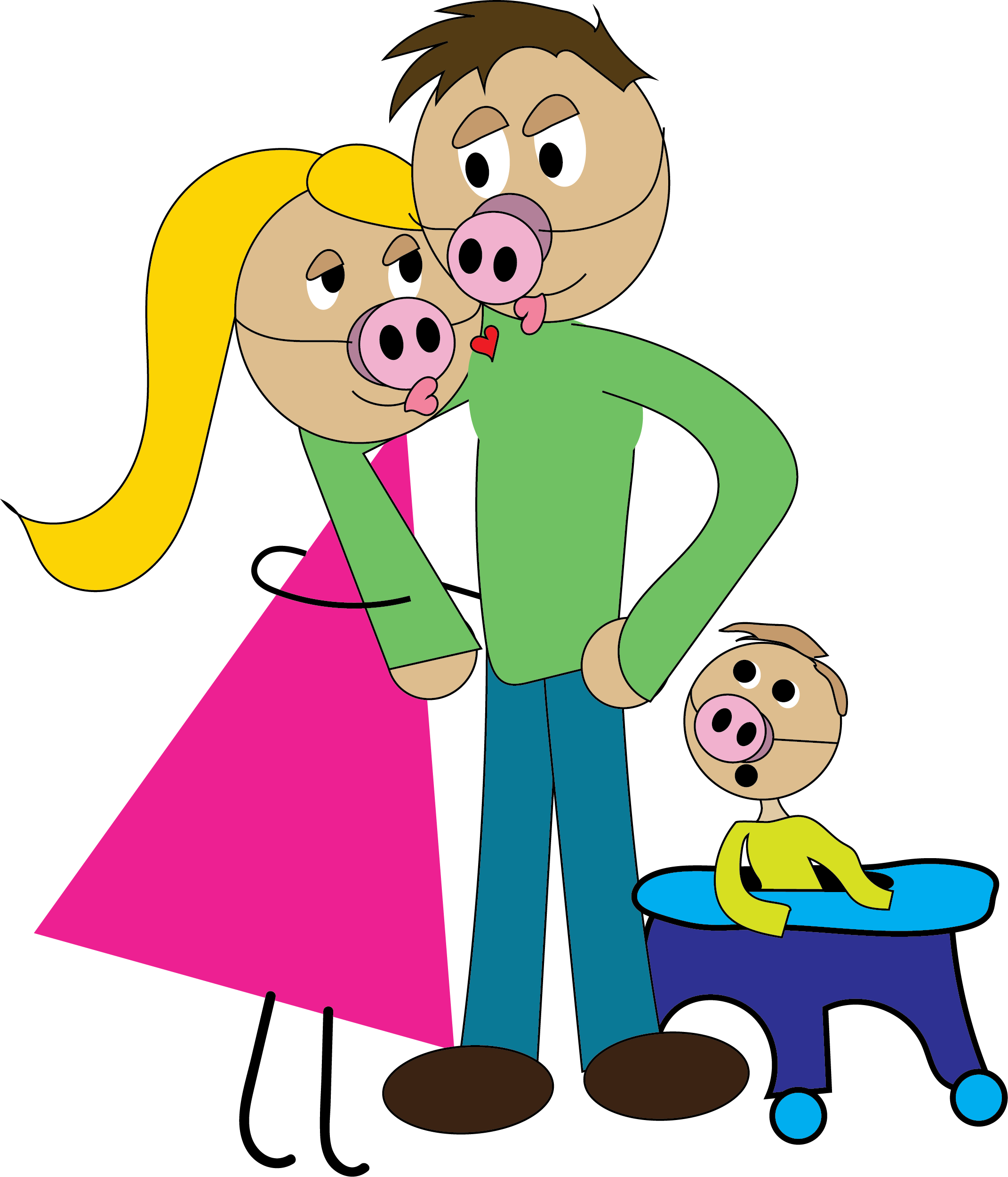 Cartoon Clipart (2142x2499), Png Download