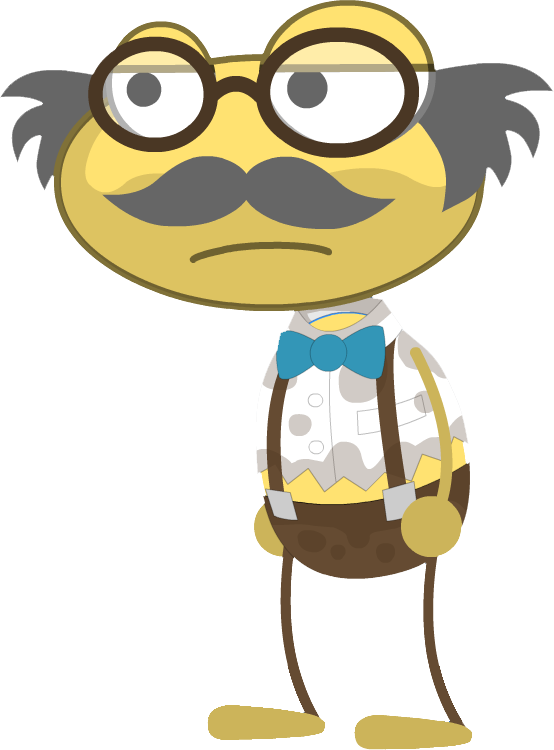 Grandpagrum - Poptropica Character Time Tangled Island Clipart (554x750), Png Download