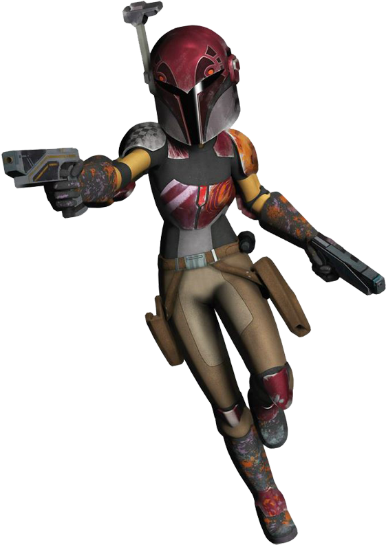 Png Star Wars Rebels - Star Wars Rebels Sabine Armor Clipart (576x805), Png Download