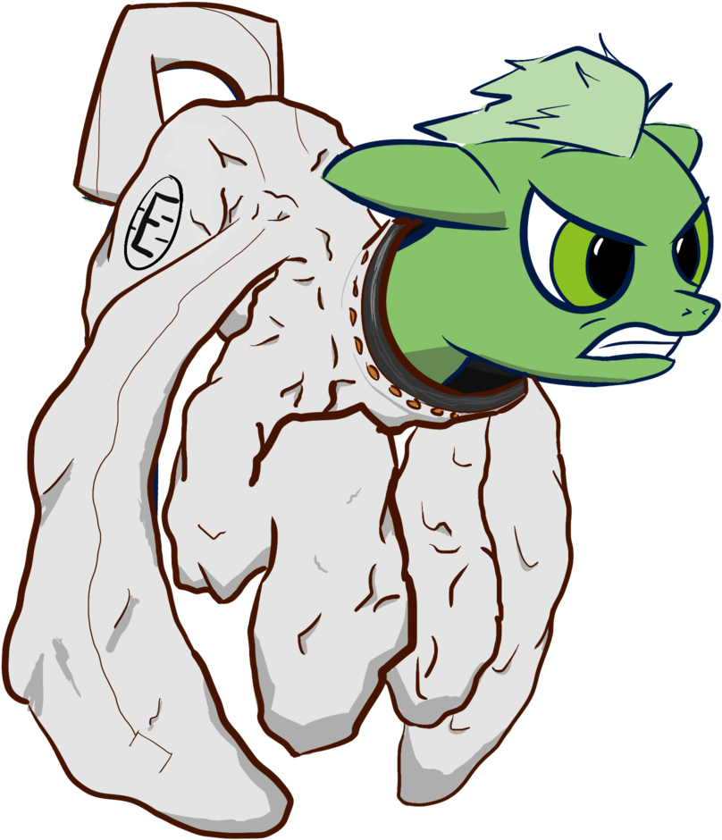 Hazmat Suit Drawing - Mlp Hazmat Pegasus Clipart (1024x1024), Png Download