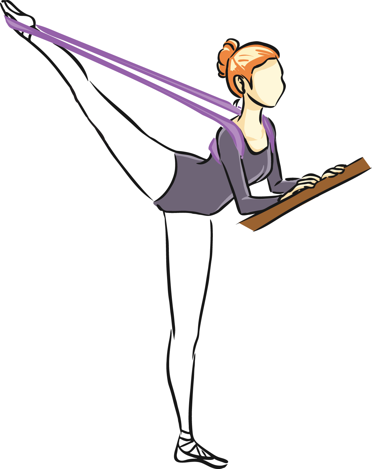 Drawing Of Stretch Clipart (1269x1601), Png Download