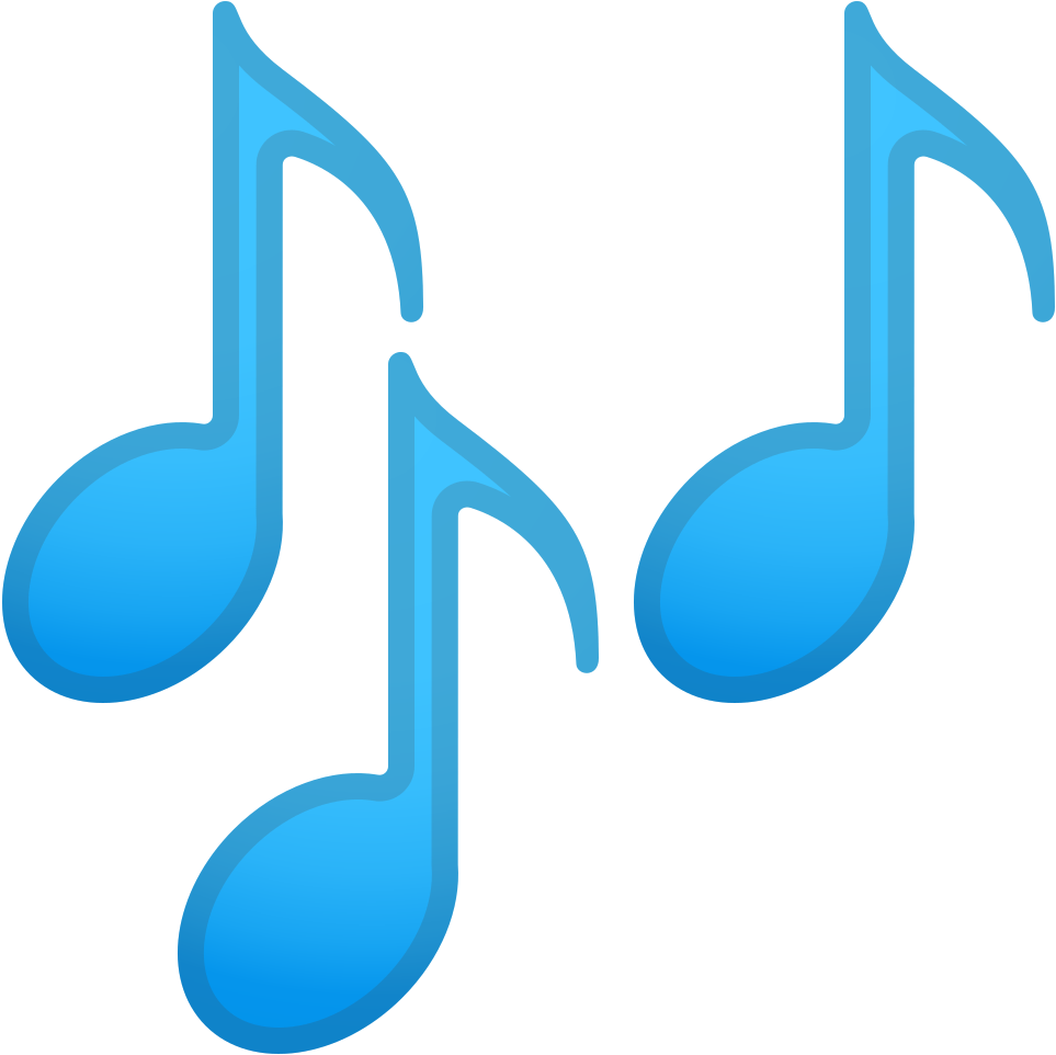 Musical Note Emoji Musical Theatre Eighth Note - Music Emoji Transparent Background Clipart (1024x1024), Png Download
