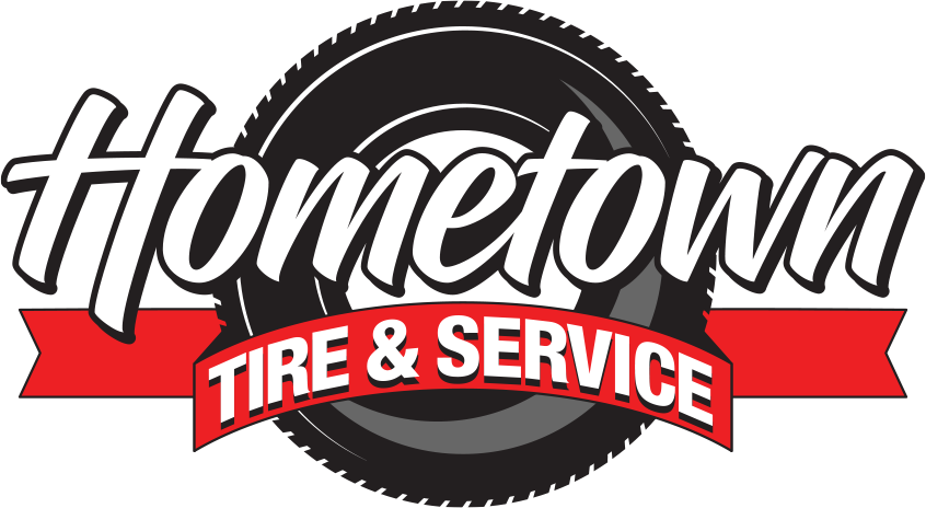 Hometown Tire And Service - Tire Graphic Clipart (846x464), Png Download