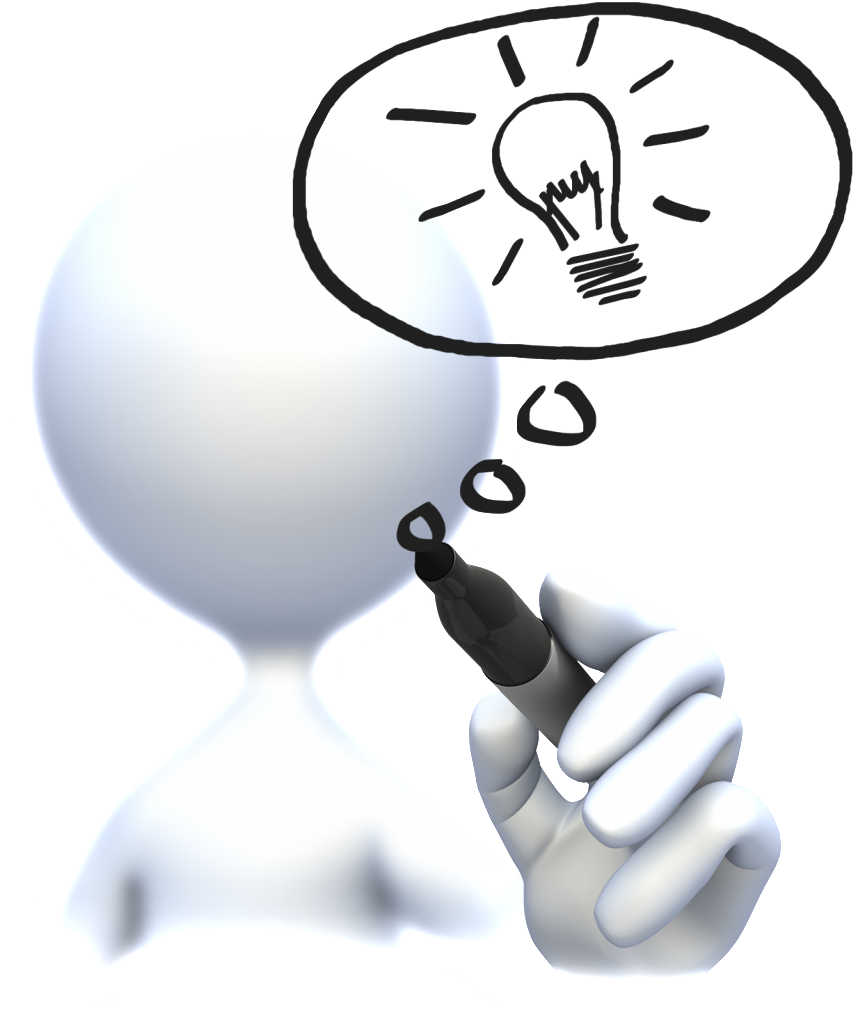 Drawing Light Bulb With Pen 1600 Clr - Authentic Leadership Clipart (960x1024), Png Download