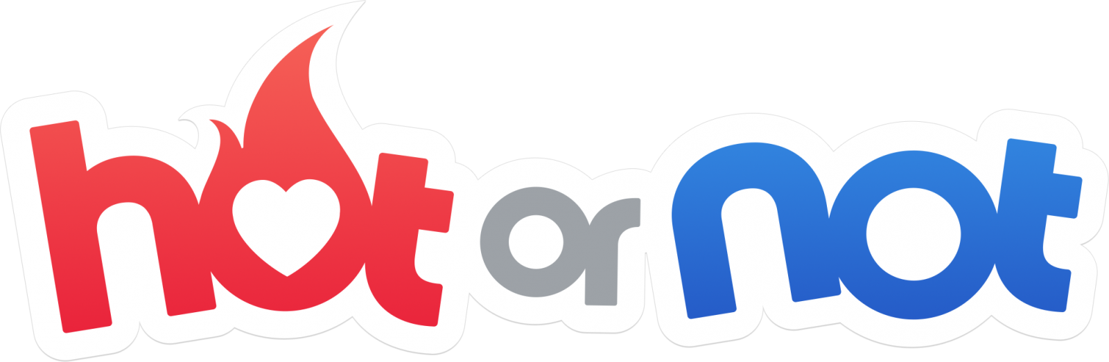 Hotornot Clipart (1600x523), Png Download