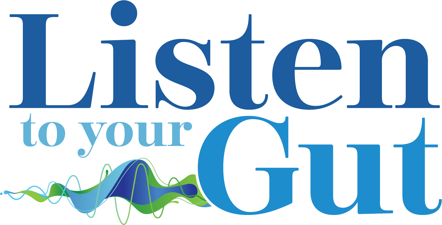 Listen To Your Gut Logo Clipart (1451x740), Png Download