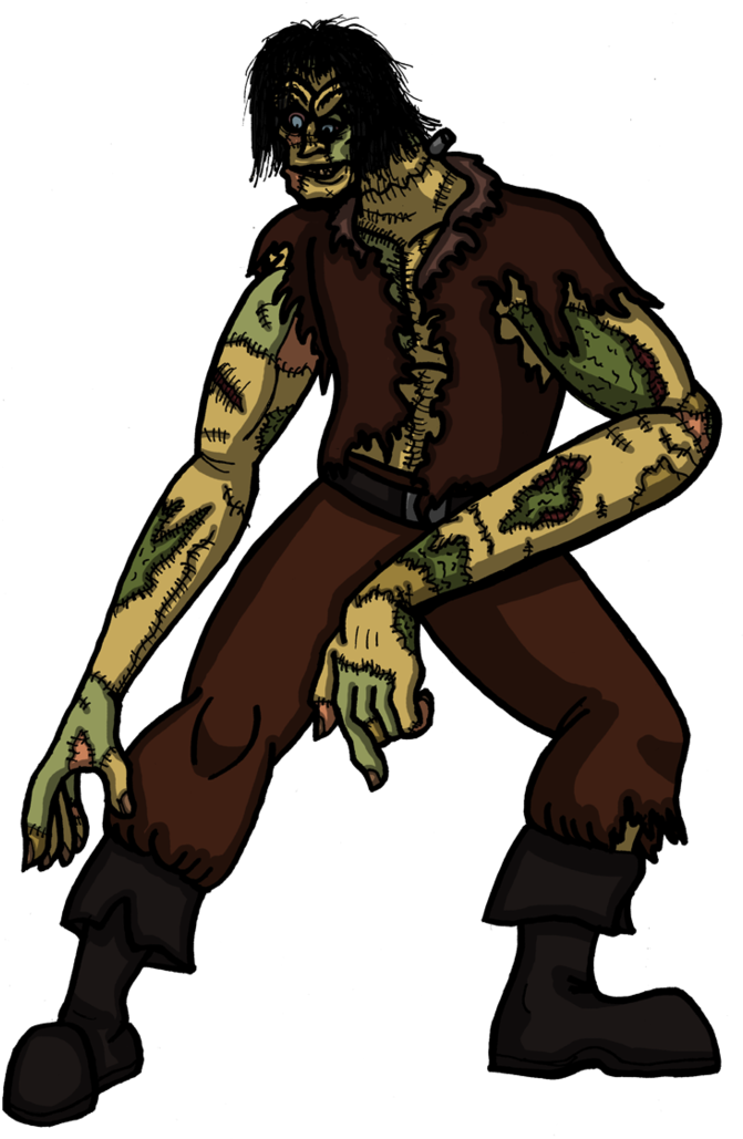 Frankenstein"s Monster Strange Case Of Dr Jekyll And - Son Frankenstein Deviantart Clipart (733x1091), Png Download