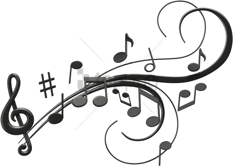 Free Png Download Music Notes Png Clipart Png Images - Transparent Background Music Notes Png (778x555), Png Download