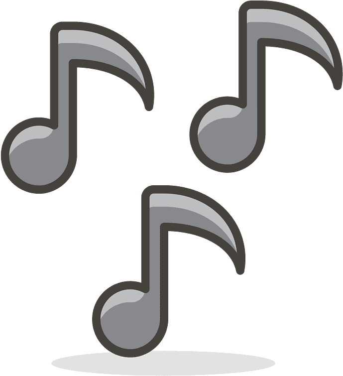 Musical Notes Emoji Clipart Nota Musical Emoji Png Transparent Png