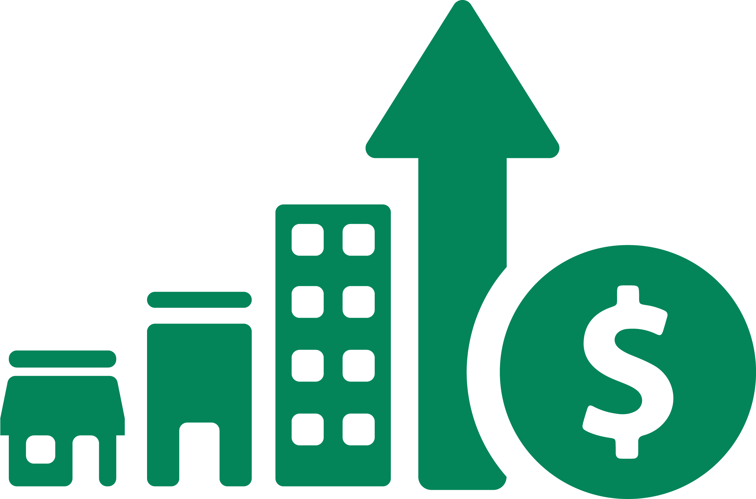 Setting Clipart Chamber Commerce - Growth Clipart Black And White - Png Download (2401x1586), Png Download