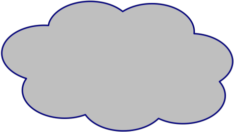 Cloud Blue Png Icons Clipart (600x600), Png Download