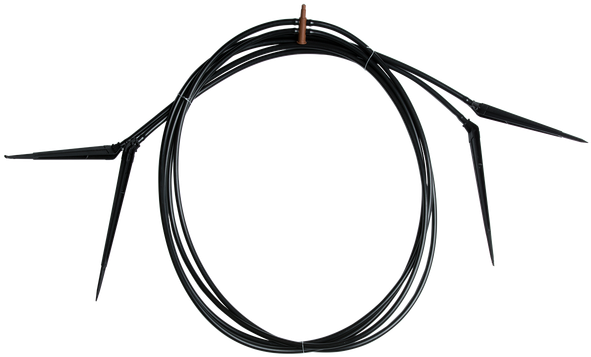 Wasserspinne 4er Mit Offenem 45° Stecker - Circle Clipart (600x600), Png Download