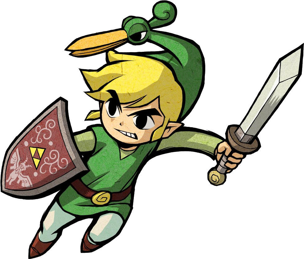 Legend Of Zelda The Minish Clipart (1024x915), Png Download