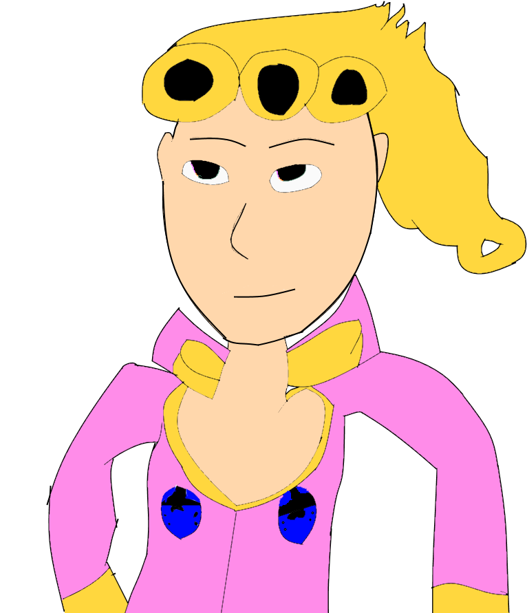 I, Giorno Giovanna, Have A Dream - Cartoon Clipart (1620x1080), Png Download