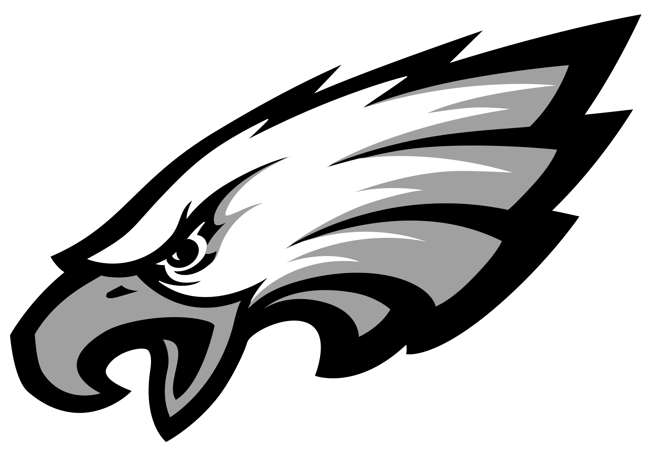 Philadelphia Eagles Logo Png Transparent & Svg Vector - Philadelphia Eagles Logo Clipart (2400x1894), Png Download