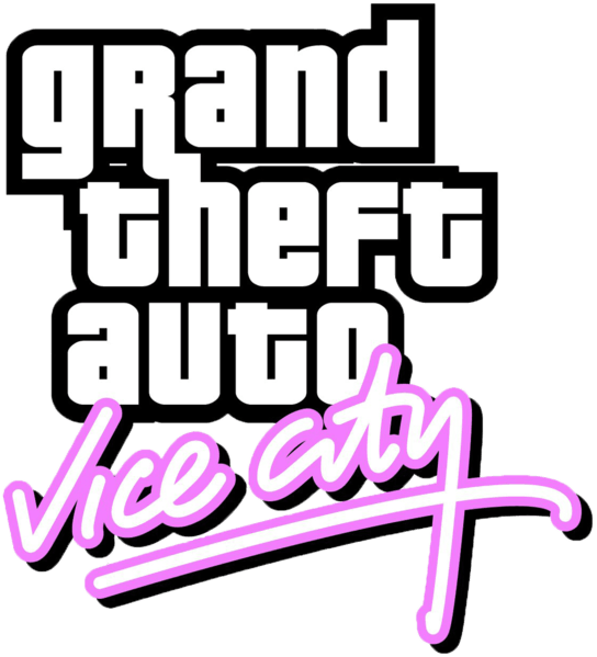 Grand Theft Auto Vice City Logo Clipart - Full Size Clipart (#5595525