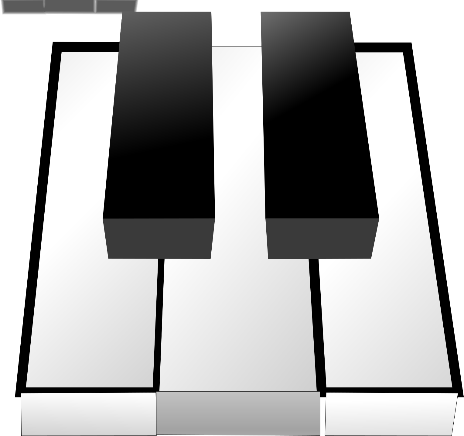 Piano Clipart (1600x1600), Png Download