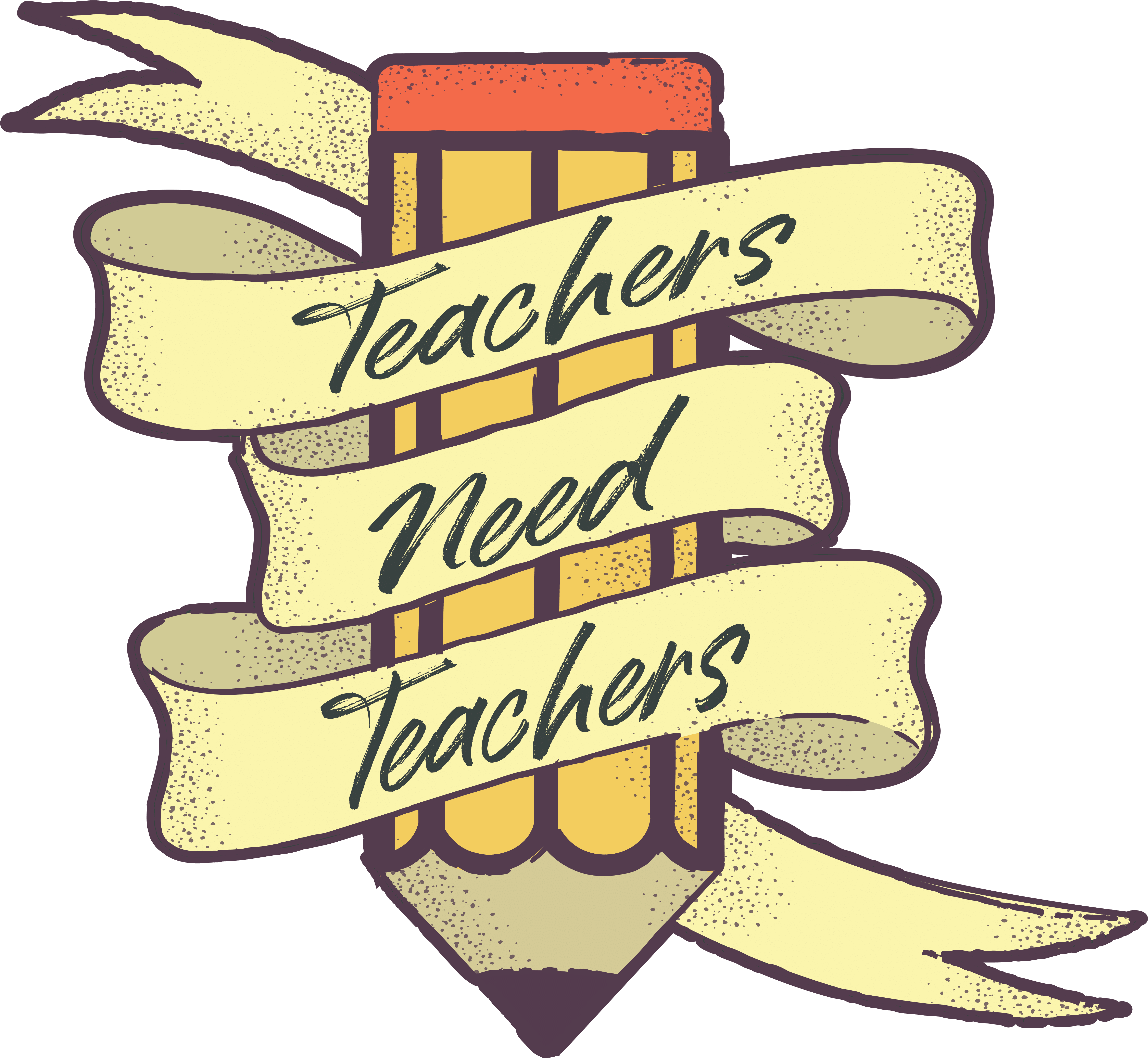 Teachers Need Teachers Podcast Clipart (6251x6250), Png Download