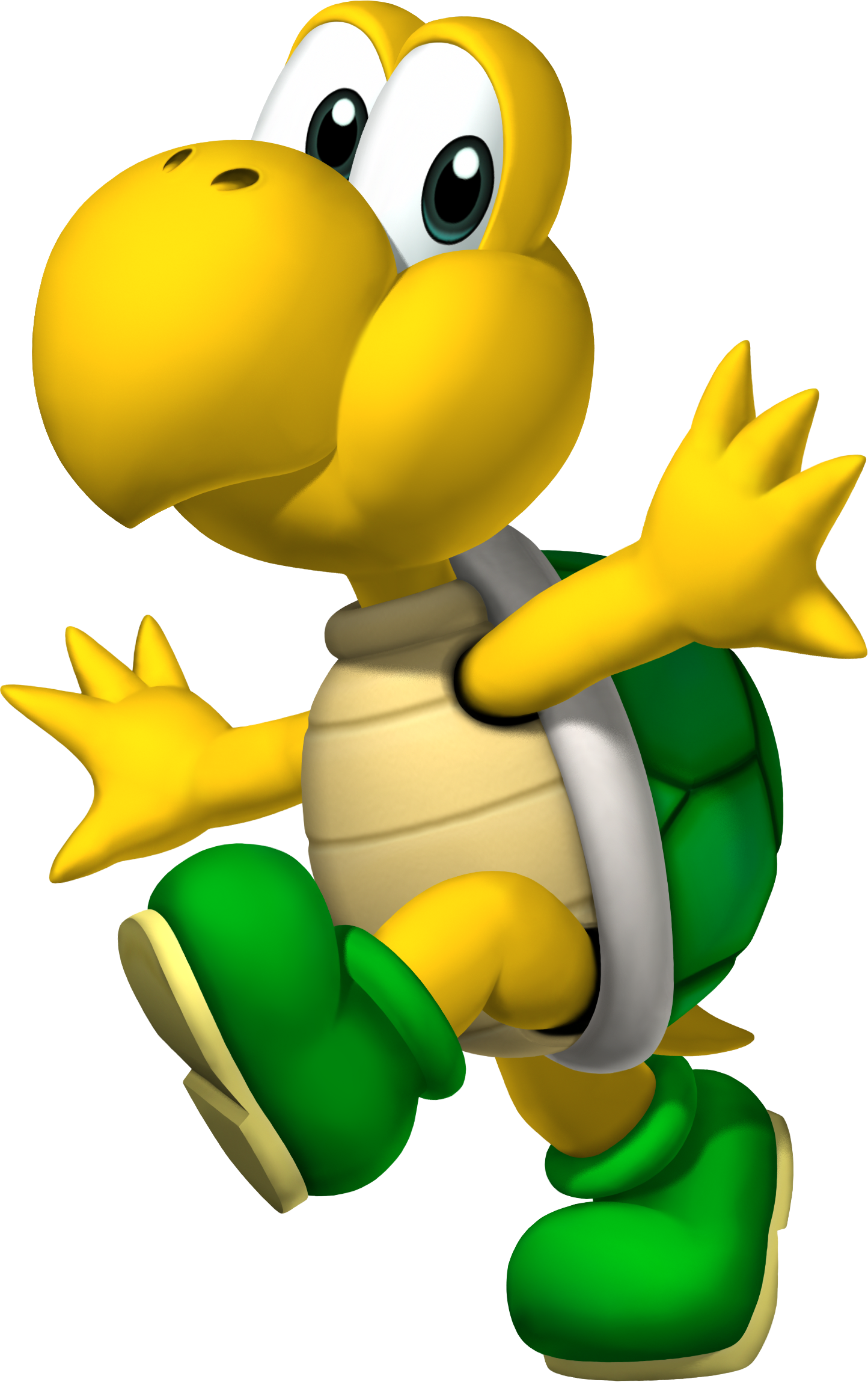 Nintendo Fanon Wiki - Koopa Troopa Clipart (1444x2298), Png Download