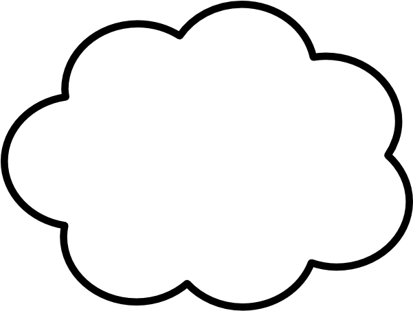Cloud Clip Art - Png Download (600x568), Png Download
