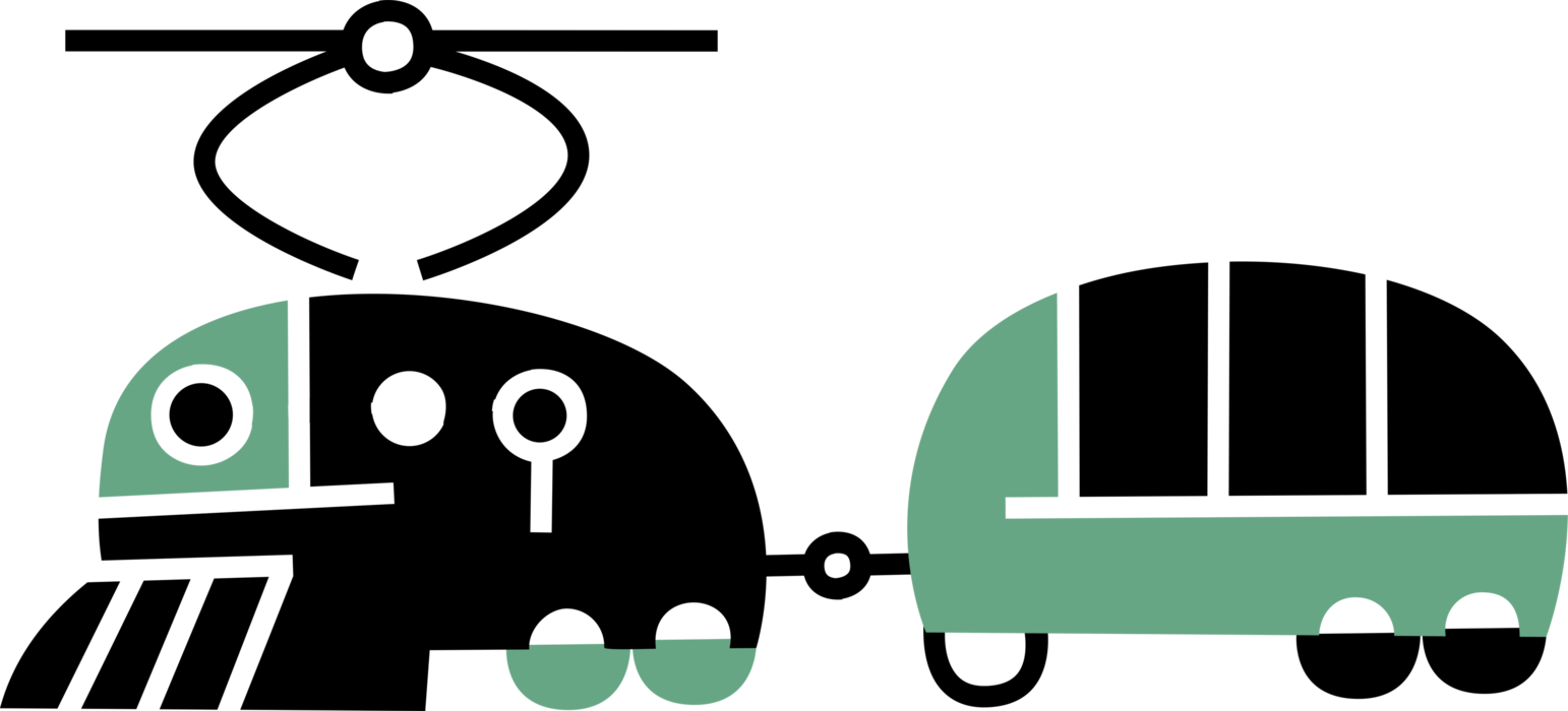 Streetcar Vector Cartoon Clipart (1542x700), Png Download