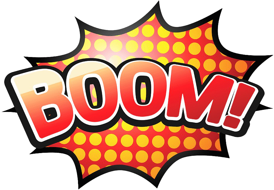 Explosion Boom Png Free Image Clipart (910x633), Png Download