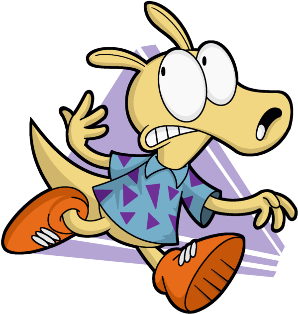 Clipart Child Coloring - Nickelodeon Rocko - Png Download (650x646), Png Download