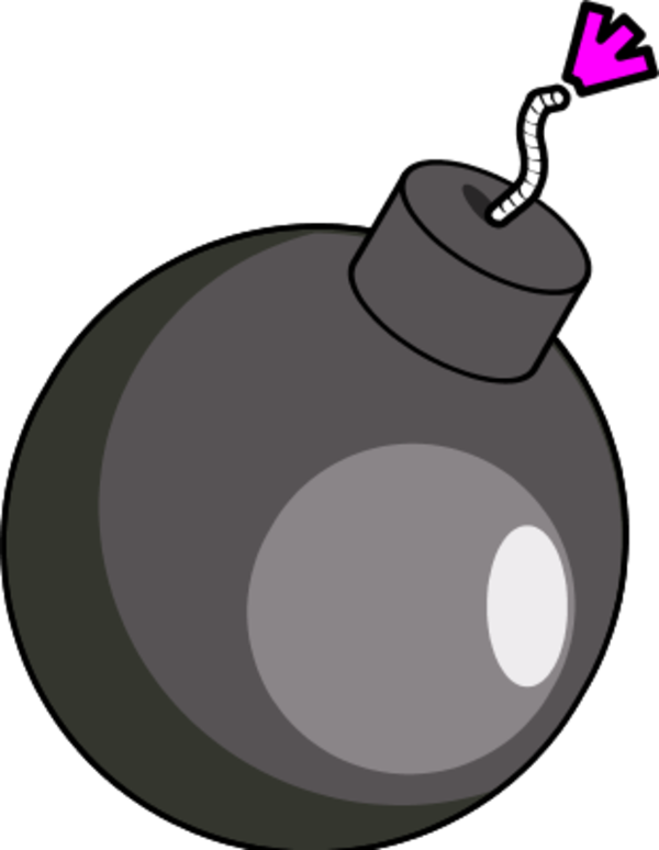 Bombs Free Clipart (600x774), Png Download