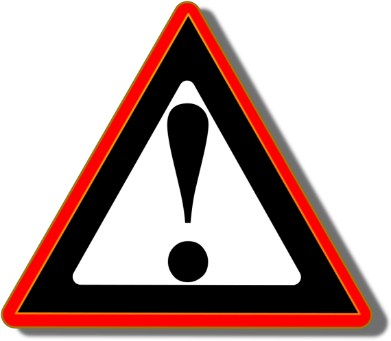 Red Black Warning Png Icons - Stage 1 Early Stage Thyroid Cancer Clipart (600x600), Png Download
